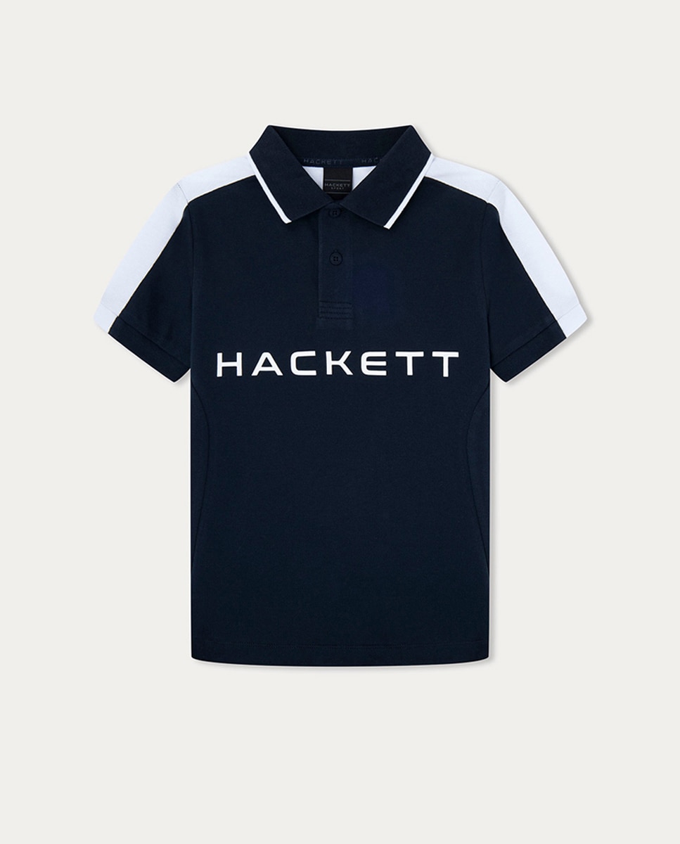 Imagen 0 de Polo bicolor de niño Hackett sport