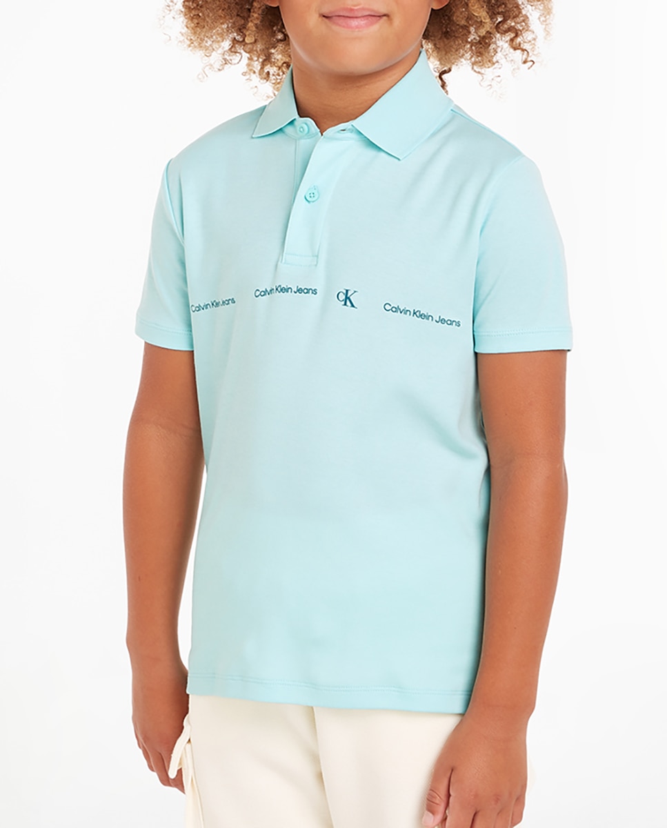 Imagen 0 de Polo de niño de color azul