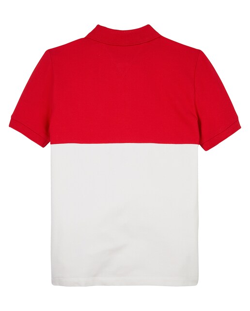 Imagen 0 de Polo de bebé niño de manga corta dos colores con logo en el pecho