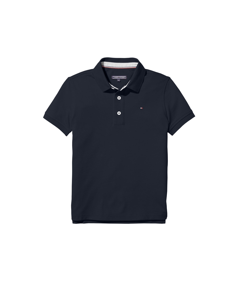 Imagen 0 de Polo básico de niño Tommy Hilfiger en azul