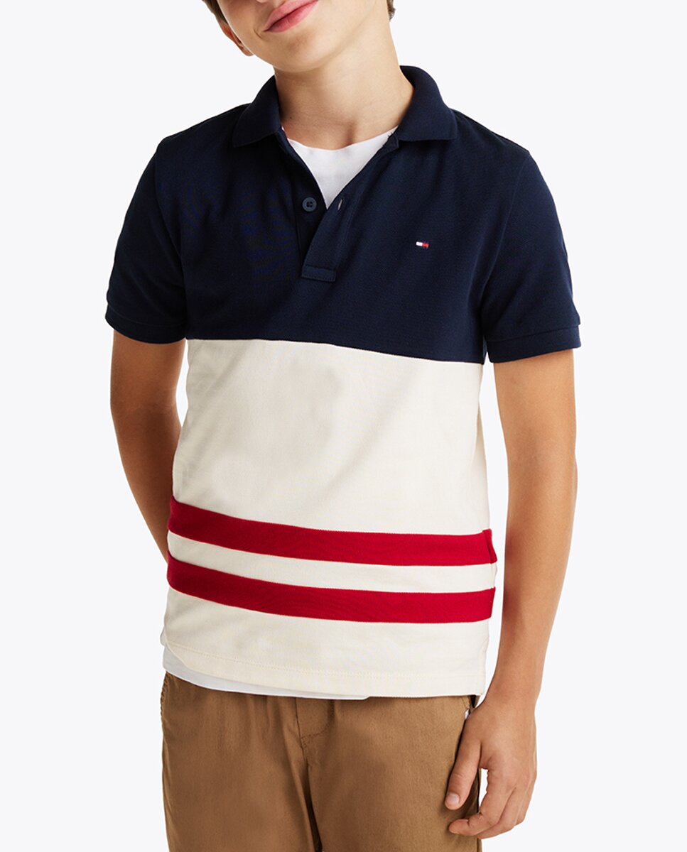Imagen 0 de Polo de niño de manga corta estampado