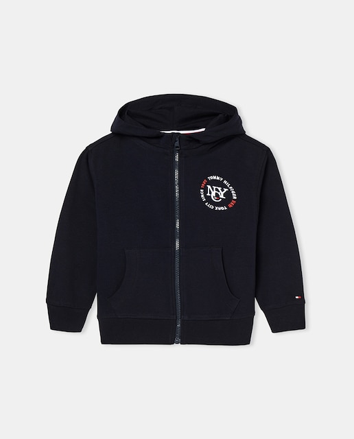 Imagen 0 de Sudadera de niño Tommy Hilfiger con cierre de cremallera y capucha