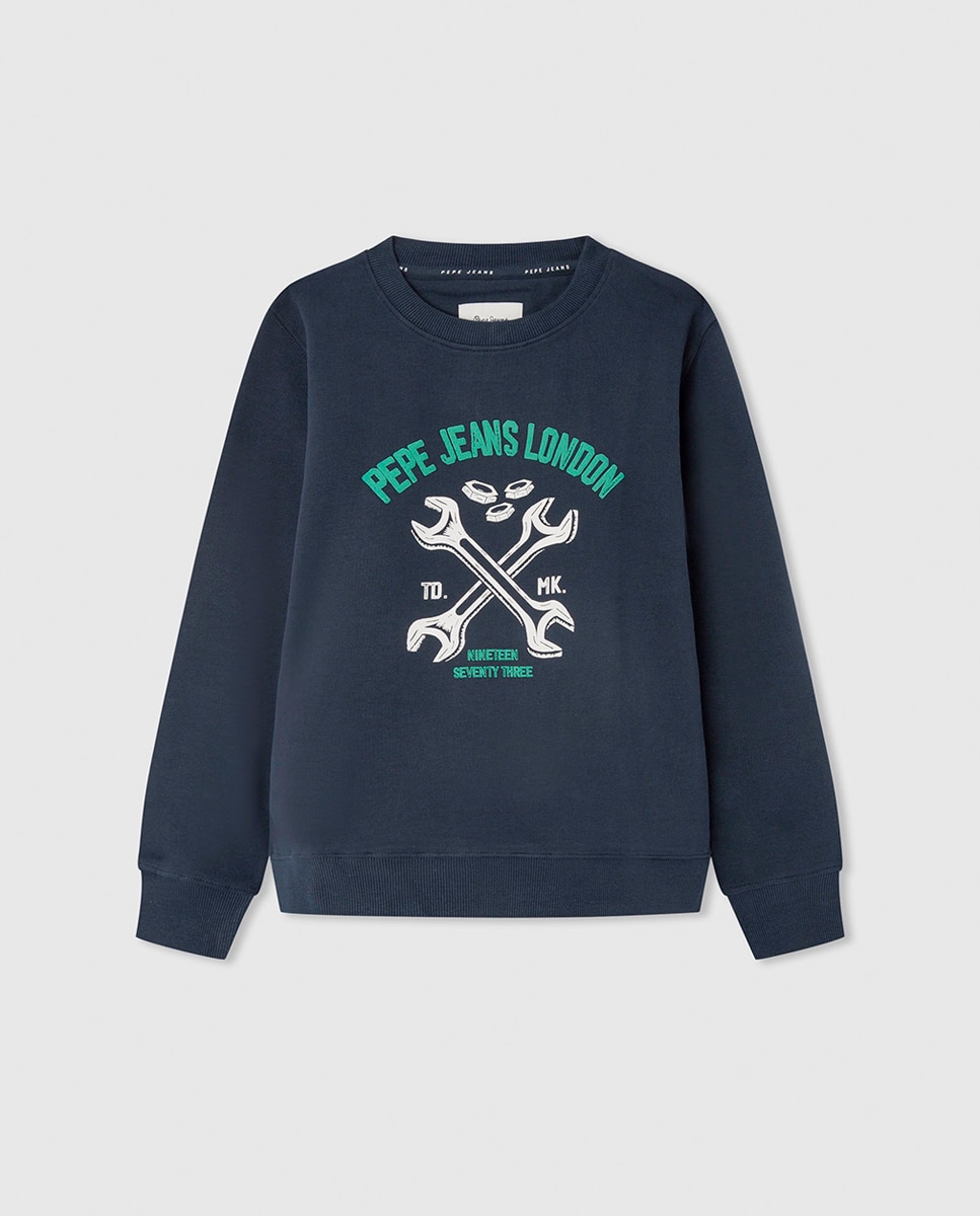 Imagen 0 de Sudadera de niño 100% algodón