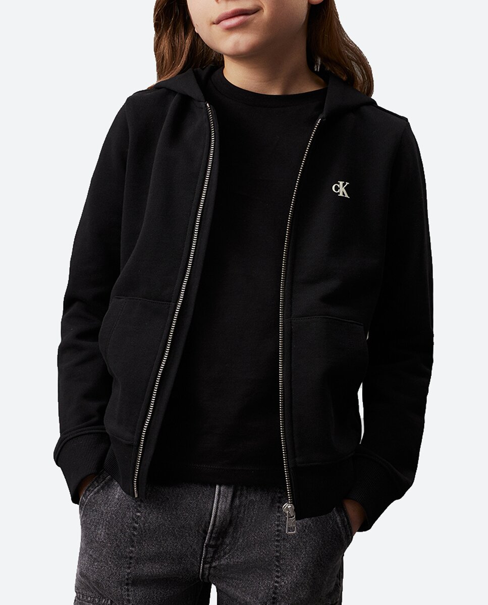 Imagen 0 de Sudadera con capucha y cremallera de niño
