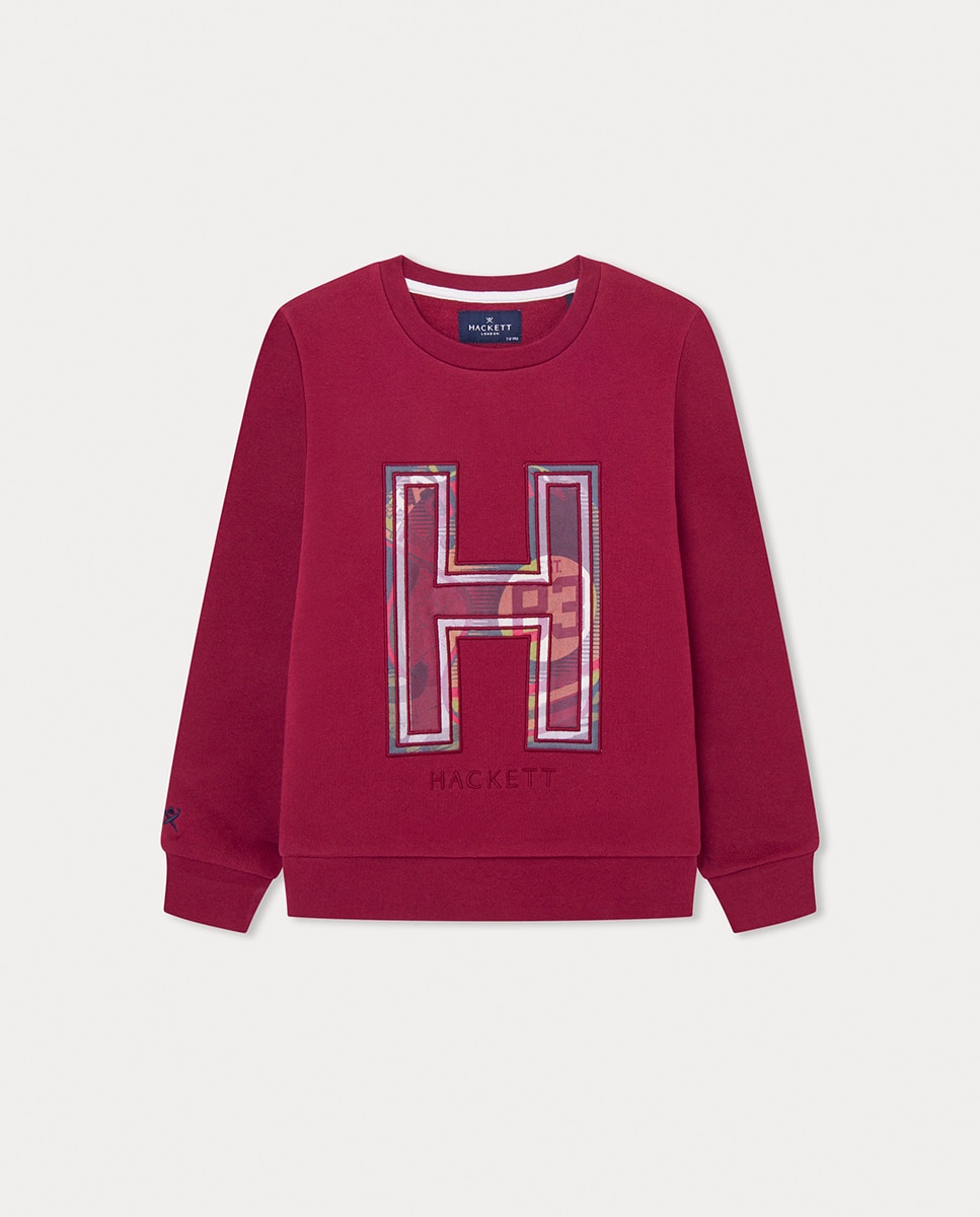 Imagen 0 de Sudadera Cuello caja con print