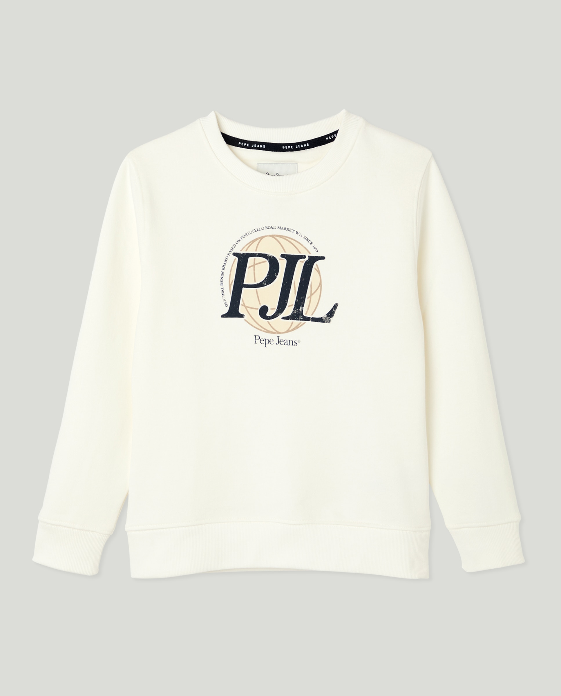 Imagen 0 de Sudadera cuello caja con gráfico PJL para niño
