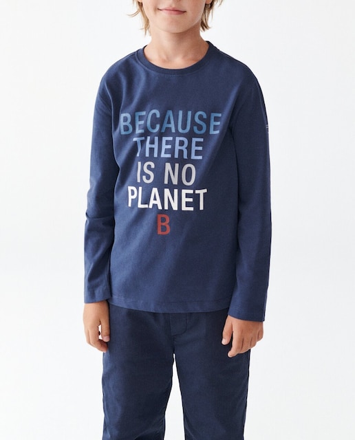 Imagen 0 de Sudadera niño con cremallera frontal, logo estampado frontal y capucha