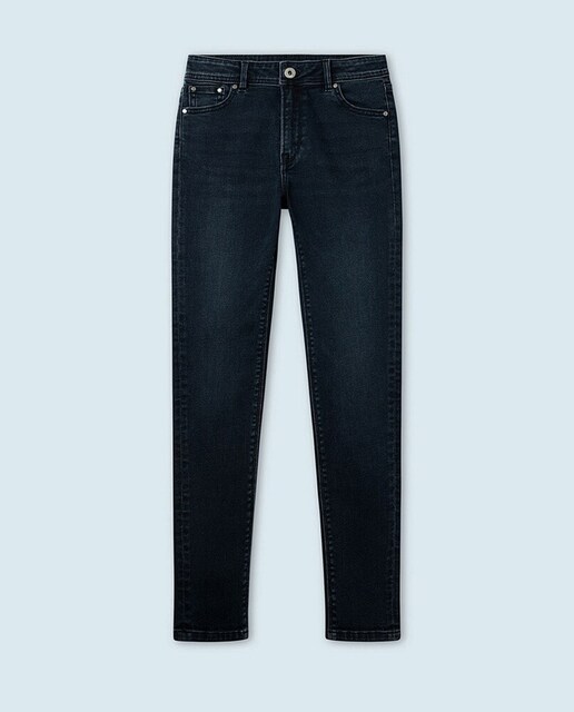 Imagen 0 de Pantalón vaquero de niña PIXLETTE HIGH fit skinny azul