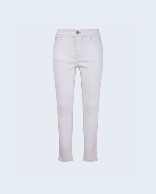Imagen 0 de Pantalón vaquero de niña modelo PIXLETTE HIGH en blanco
