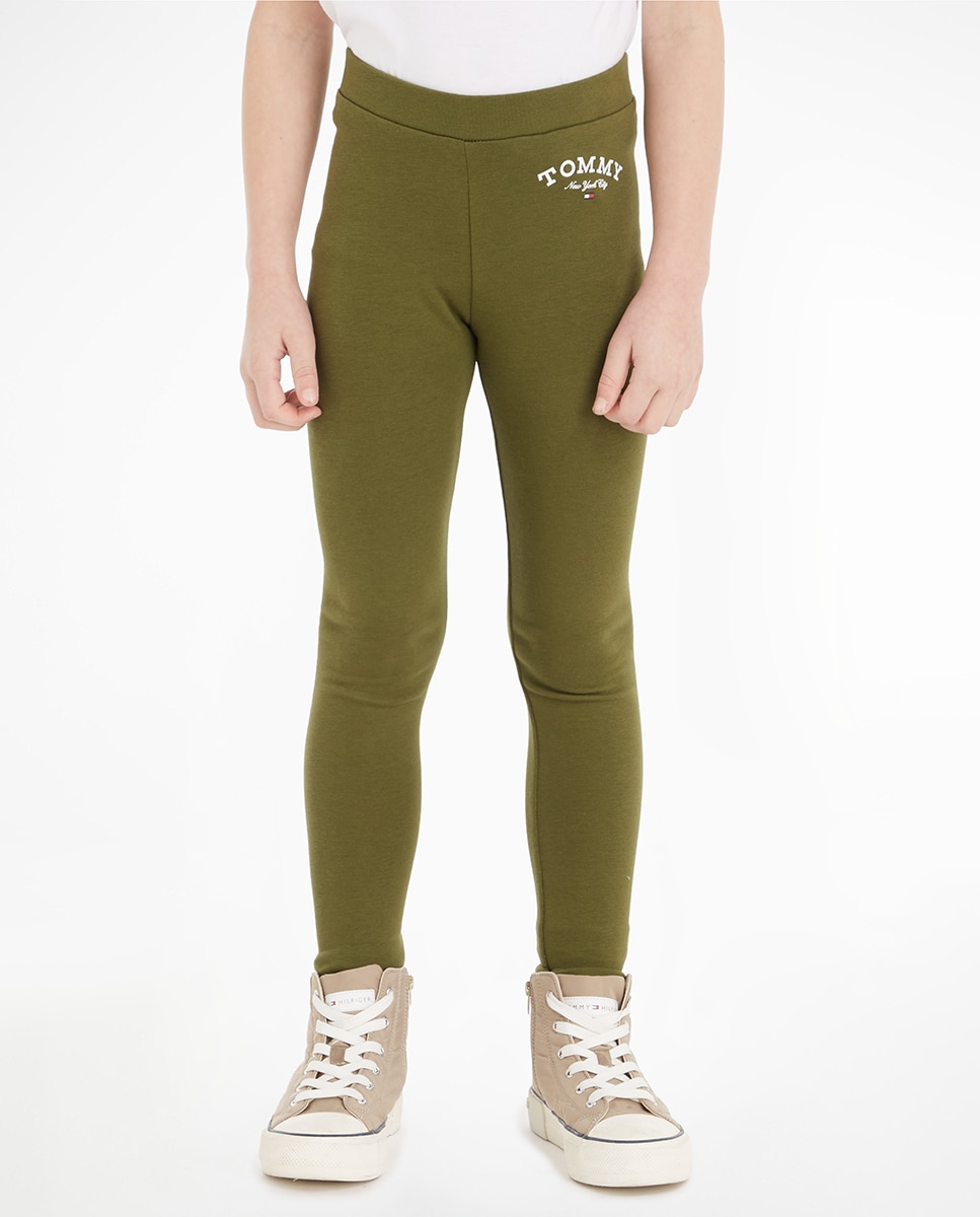 Imagen 0 de Pantalón de niña entallado con logo