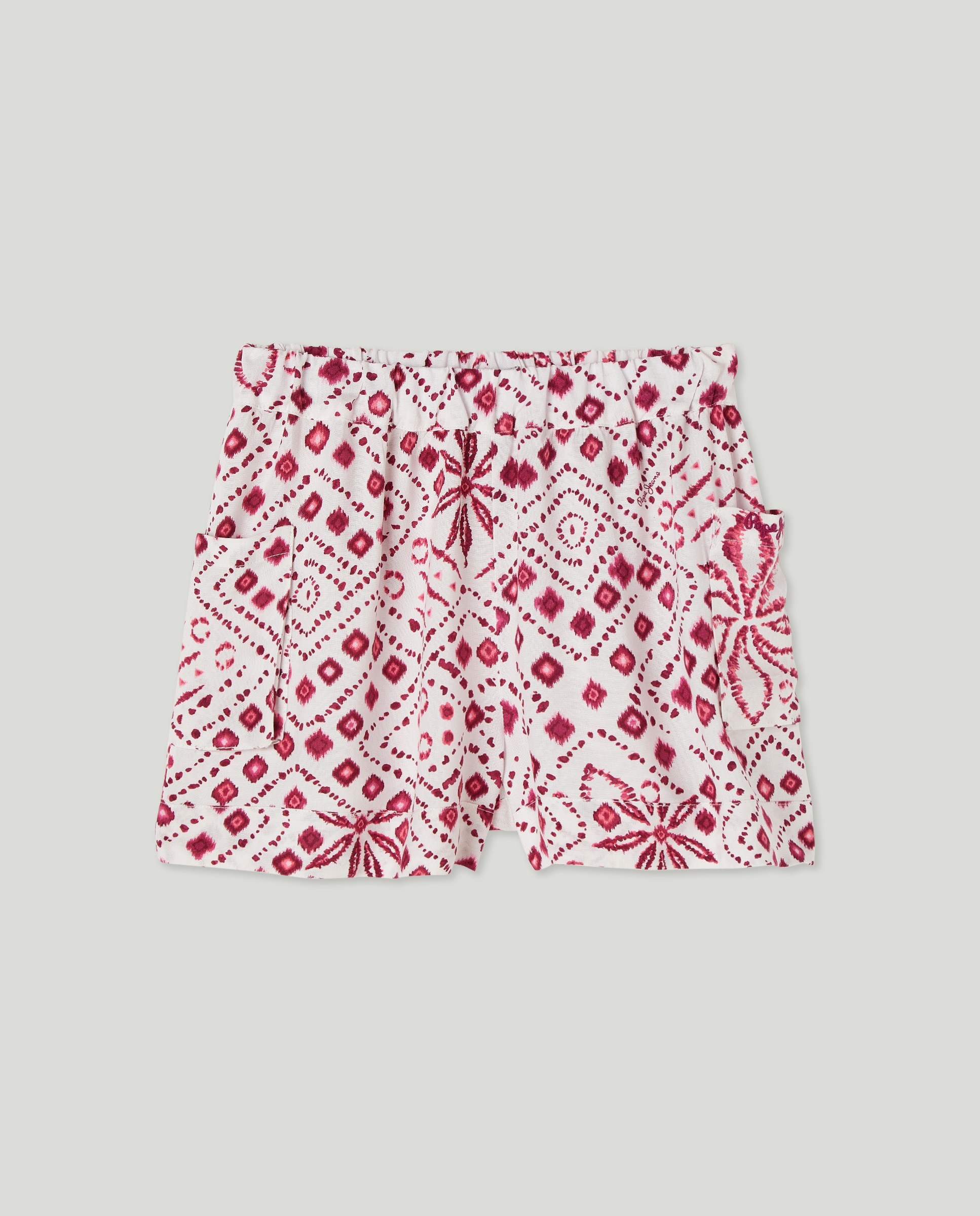 Imagen 0 de Pantalón corto ligero con estampado de niña