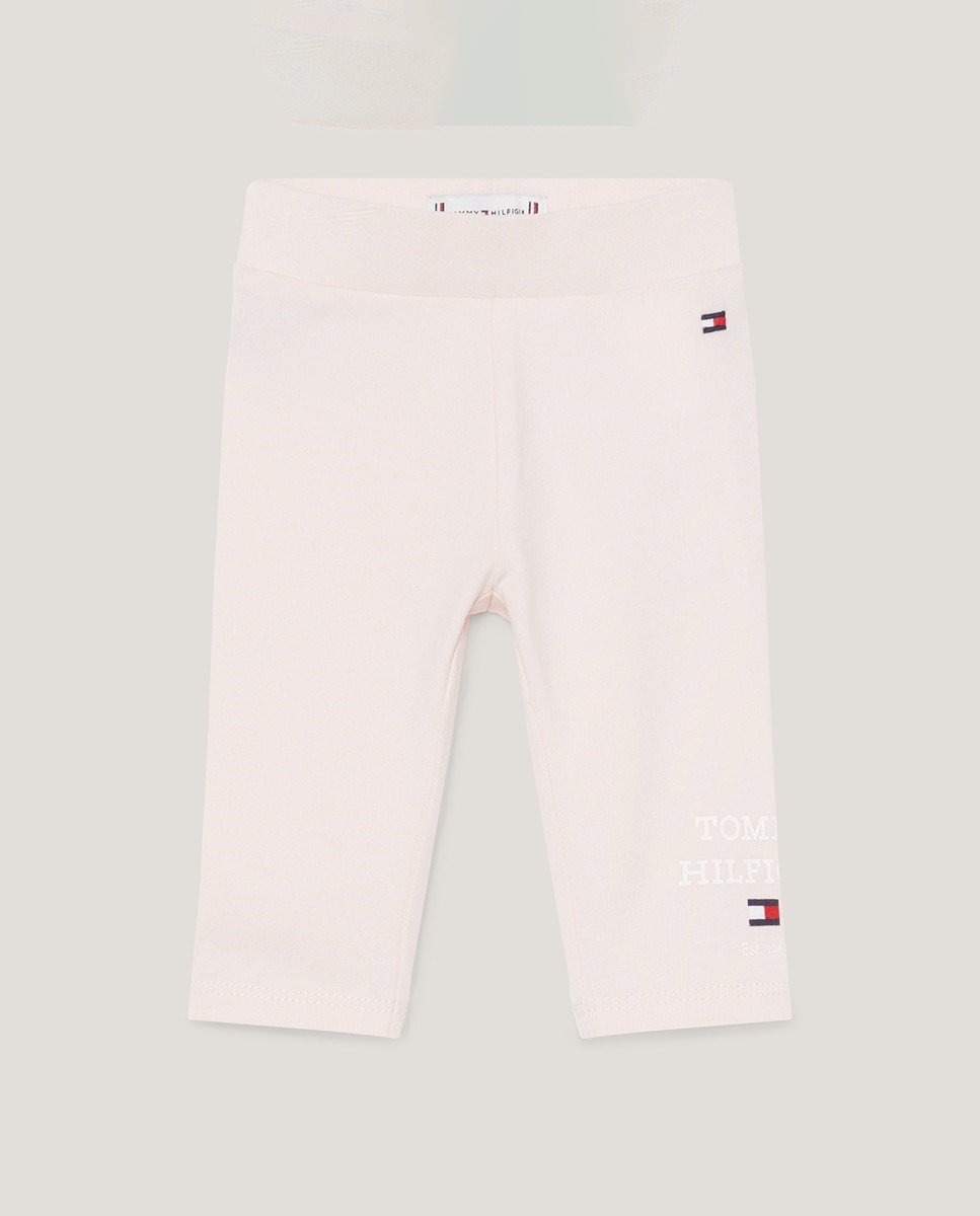 Imagen 0 de Pantalón de bebé niña largo cintura elástica