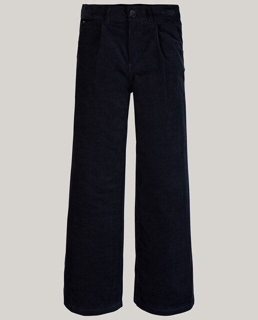 Imagen 0 de Pantalones de bebé niña de micropana con pinzas
