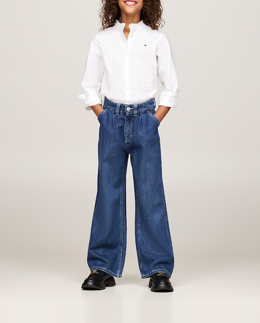 Imagen 0 de Pantalón vaquero de niña tipo culotte