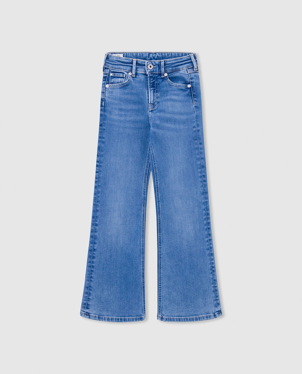 Imagen 0 de Denim estilo flare para niña