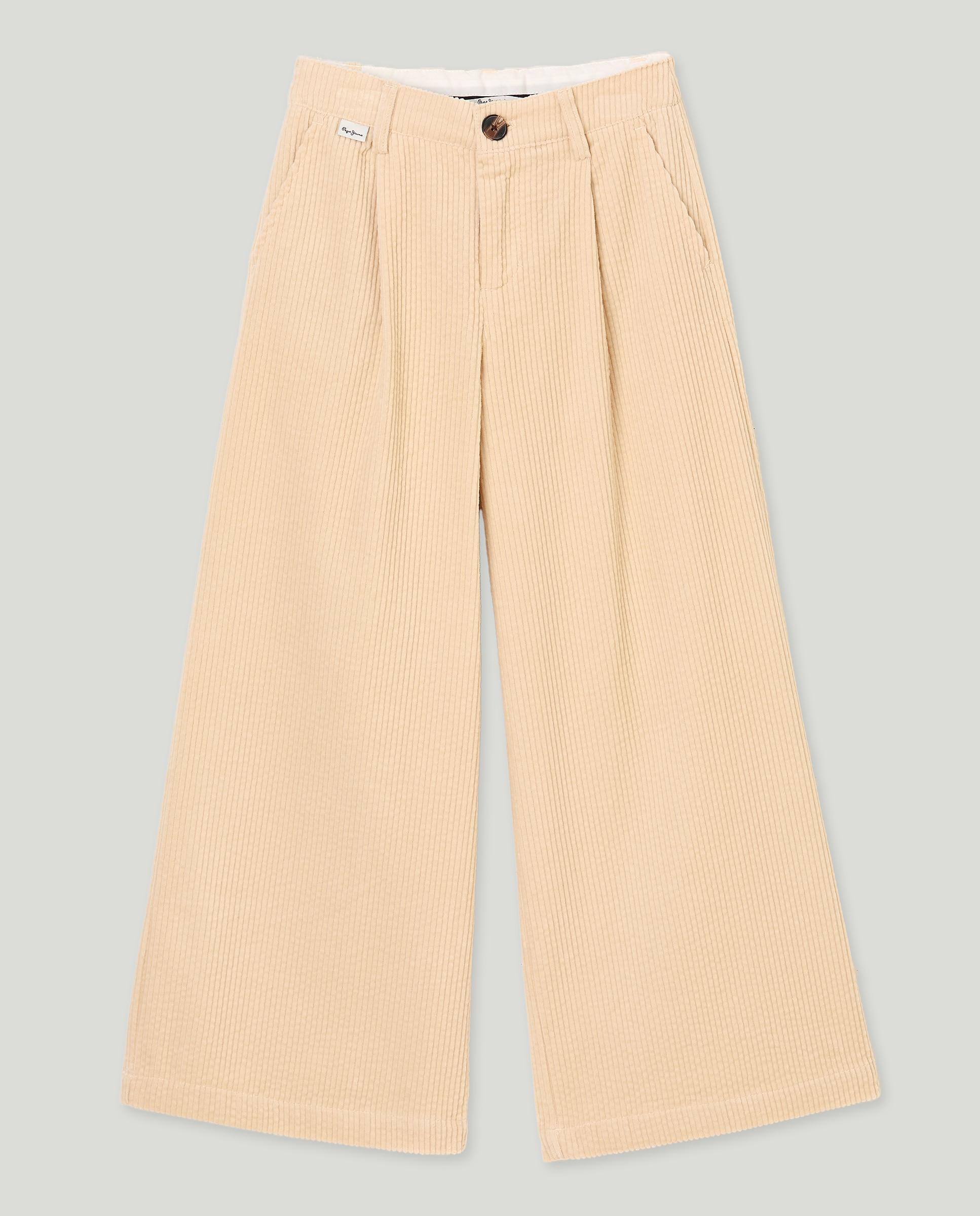 Imagen 0 de Pantalón de pinzas de pana para niña