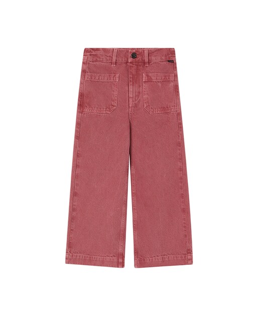 Imagen 0 de Pantalon ancho de niña con bolsillos laterales