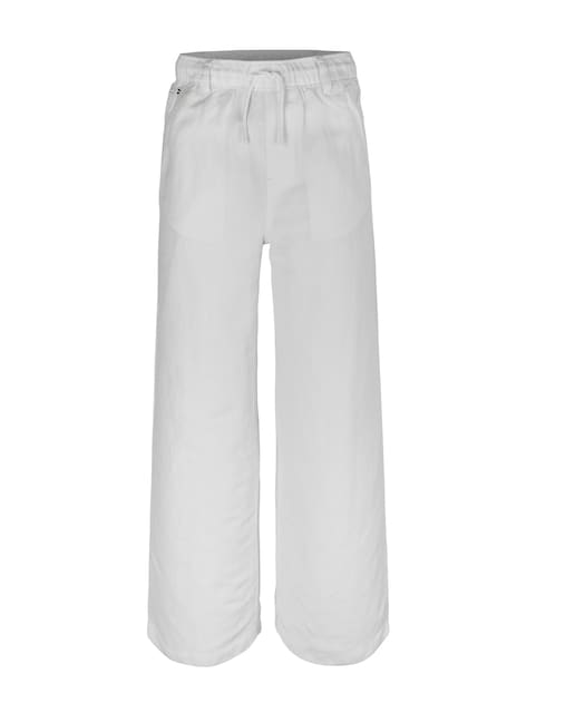 Imagen 0 de Pantalón de niña largo y recto de lino