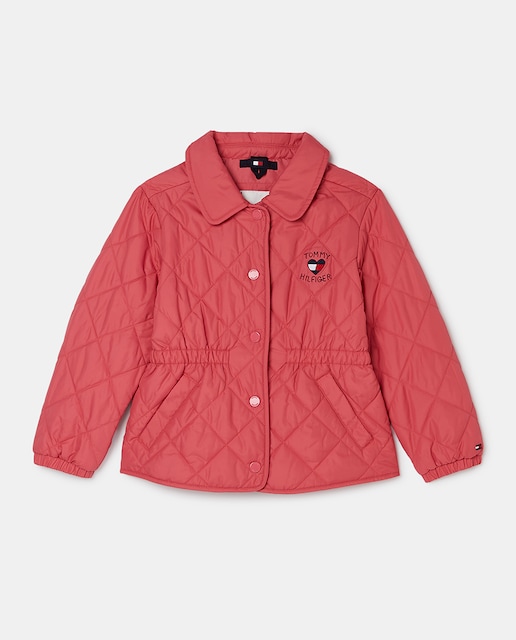 Imagen 0 de Parka acolchada de bebe niña con logo