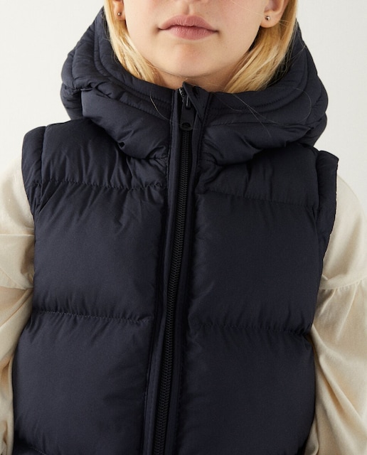 Imagen 0 de Chaleco de niña acolchado y con cremallera