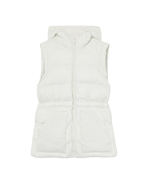 Imagen 0 de Chaleco niña con capucha y bolsillos laterales