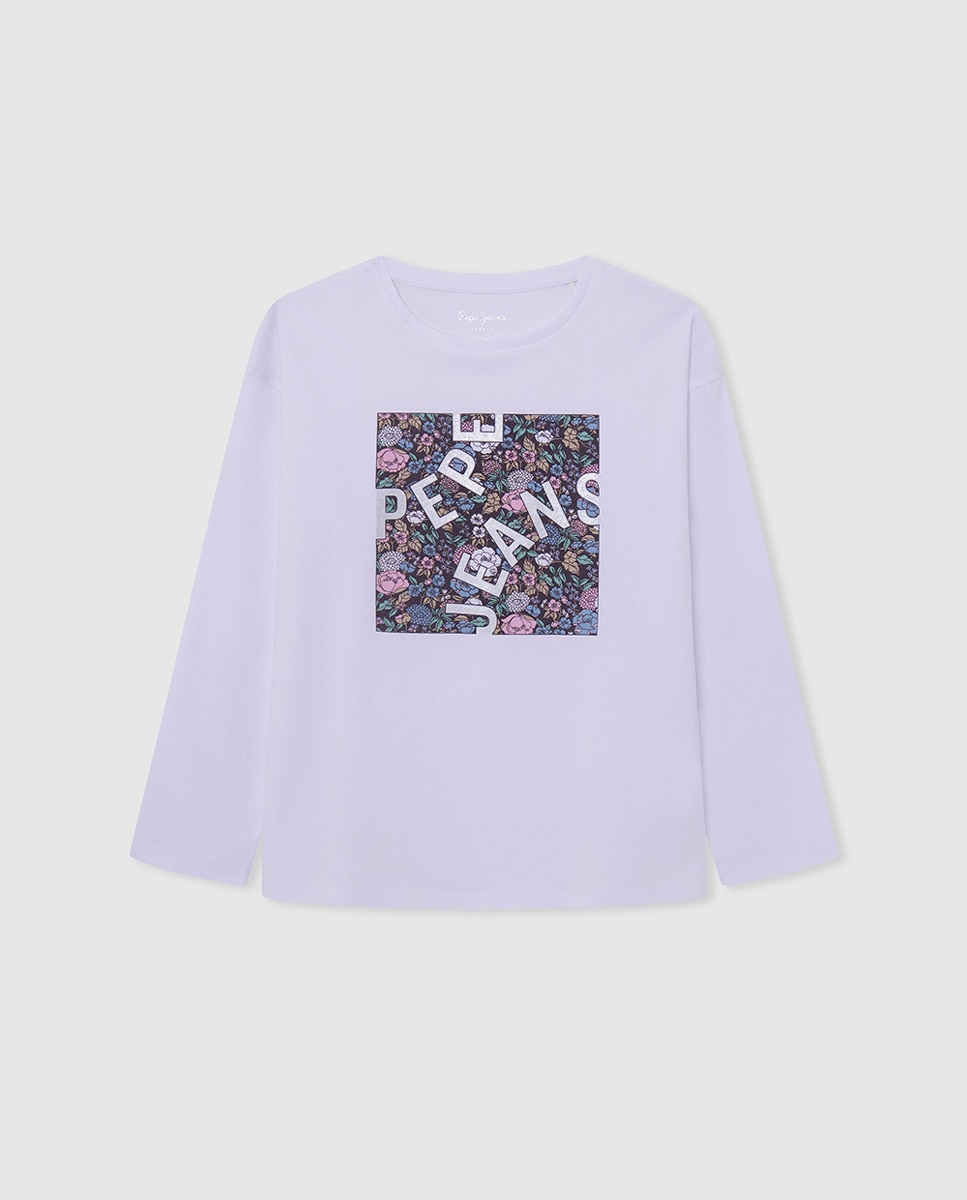 Imagen 0 de Camiseta de manga larga para niña