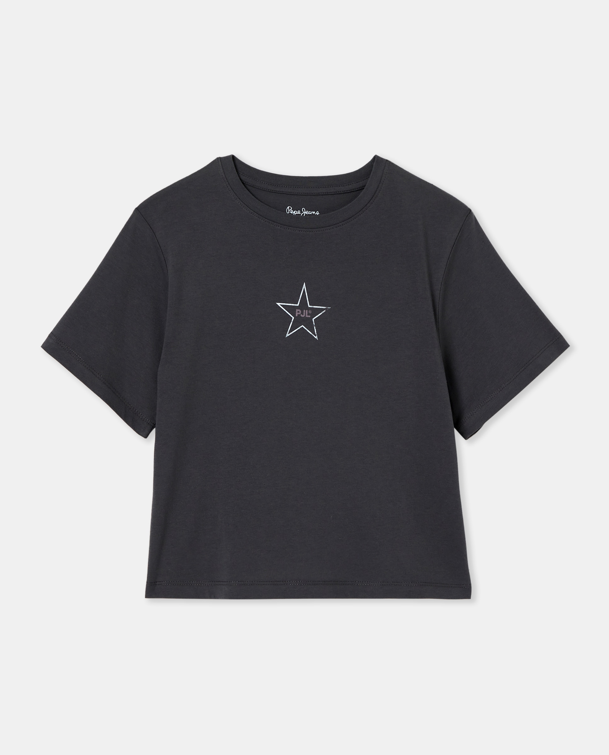 Imagen 0 de Camiseta Ebba niña en gris oscuro. "PEPE TRIBE"