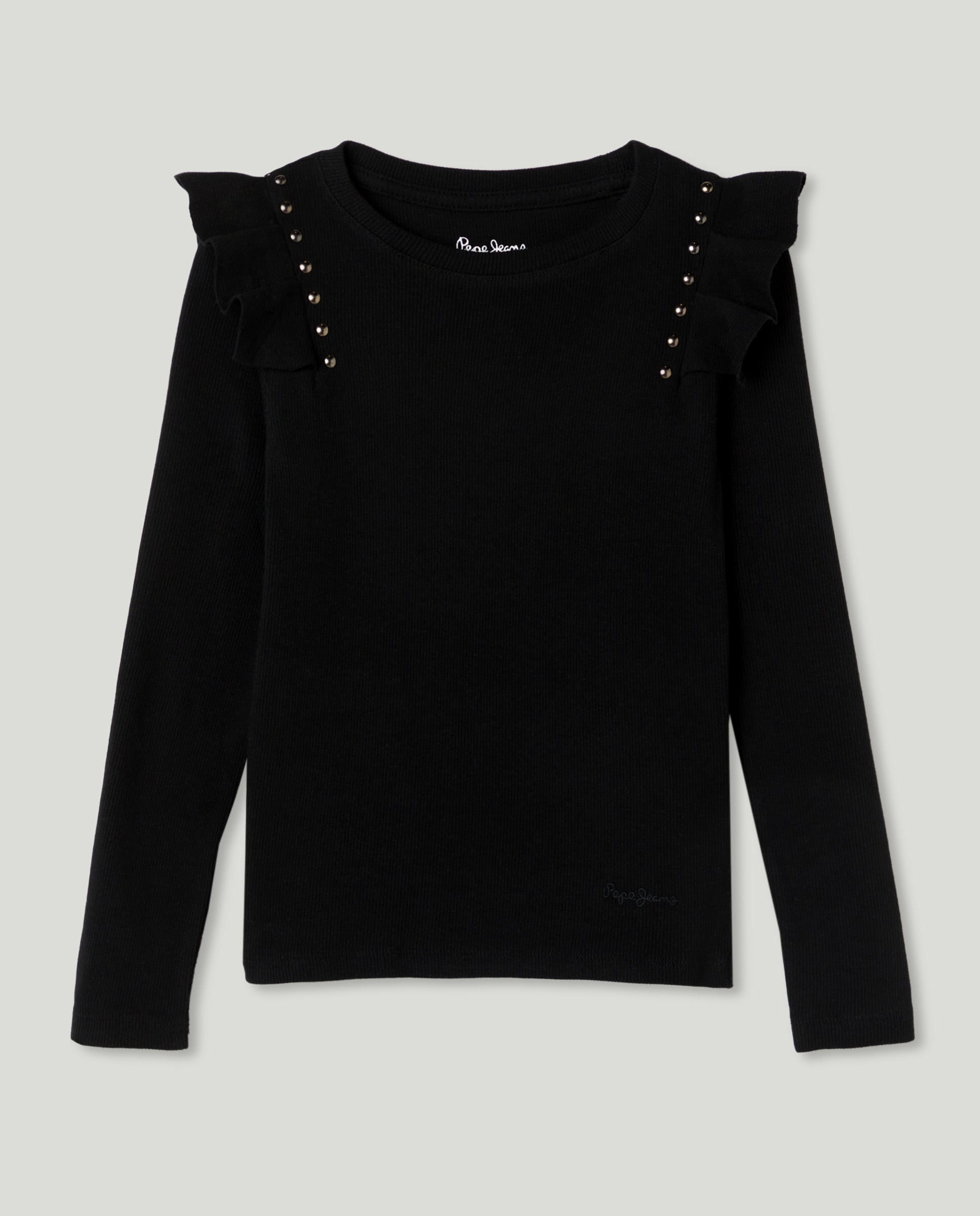 Imagen 0 de Camiseta de canalé para niña