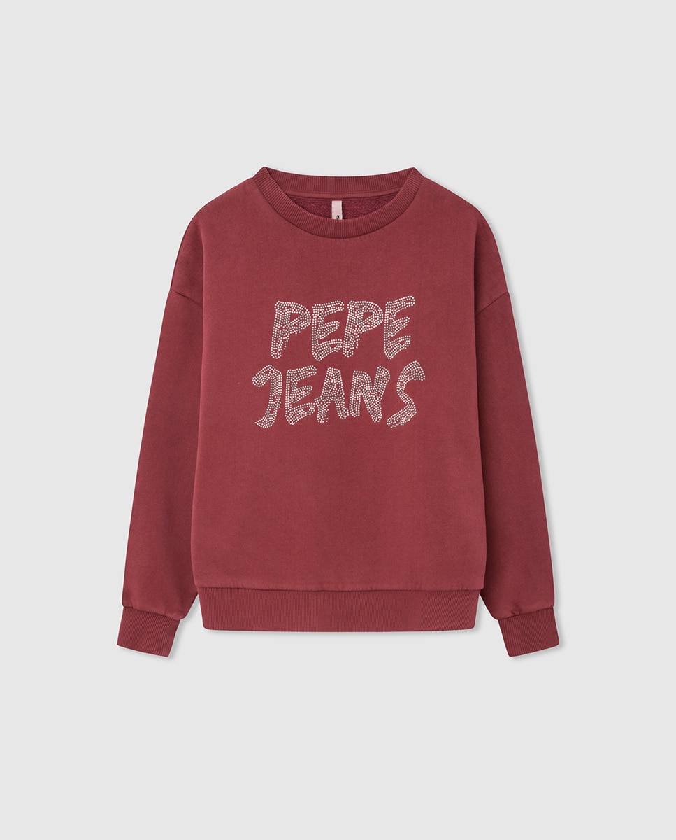 Imagen 0 de Sudadera de niña con brillos