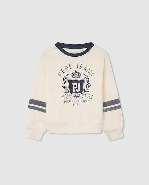 Imagen 0 de Sudadera de niña con estampado school