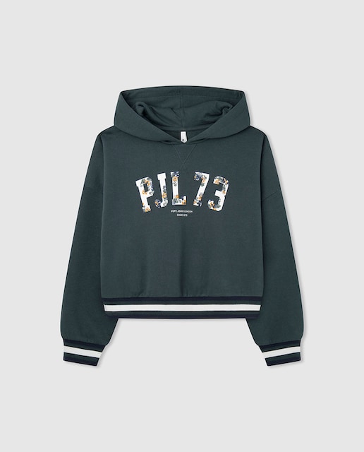 Imagen 0 de Sudadera de niña con capucha