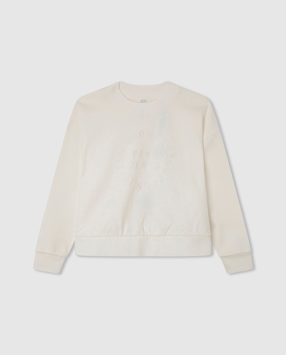 Imagen 0 de Sudadera de niña bordada