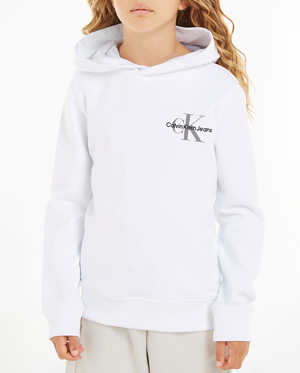 Imagen 0 de Sudadera de color blanco de niña