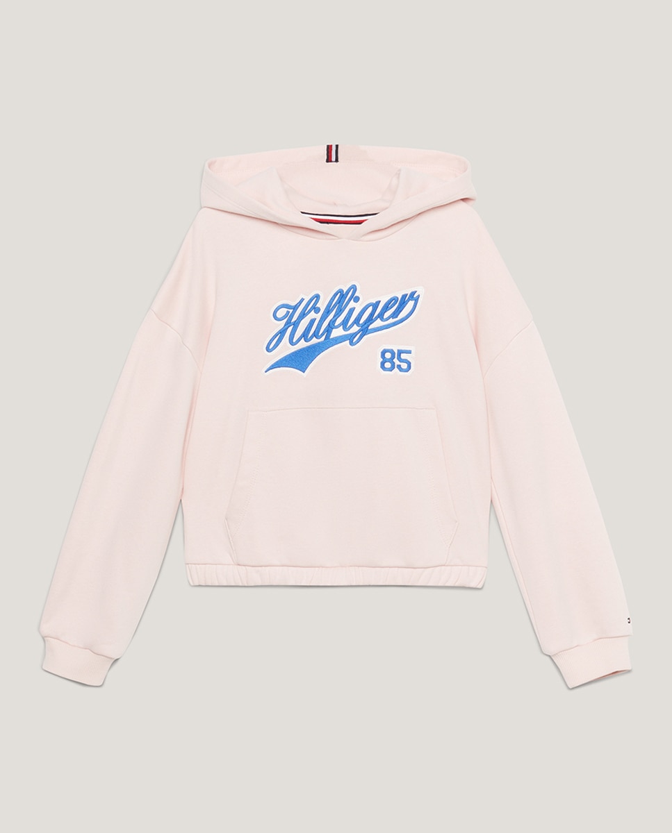 Imagen 0 de Sudadera de niña con capucha y manga larga