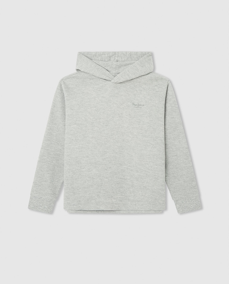 Imagen 0 de Sudadera en punto canalé para niña