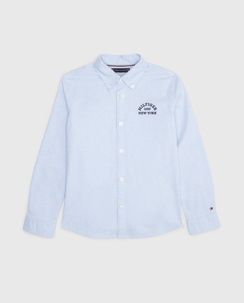 Imagen 0 de Camisa de bebé niño de manga larga y logo