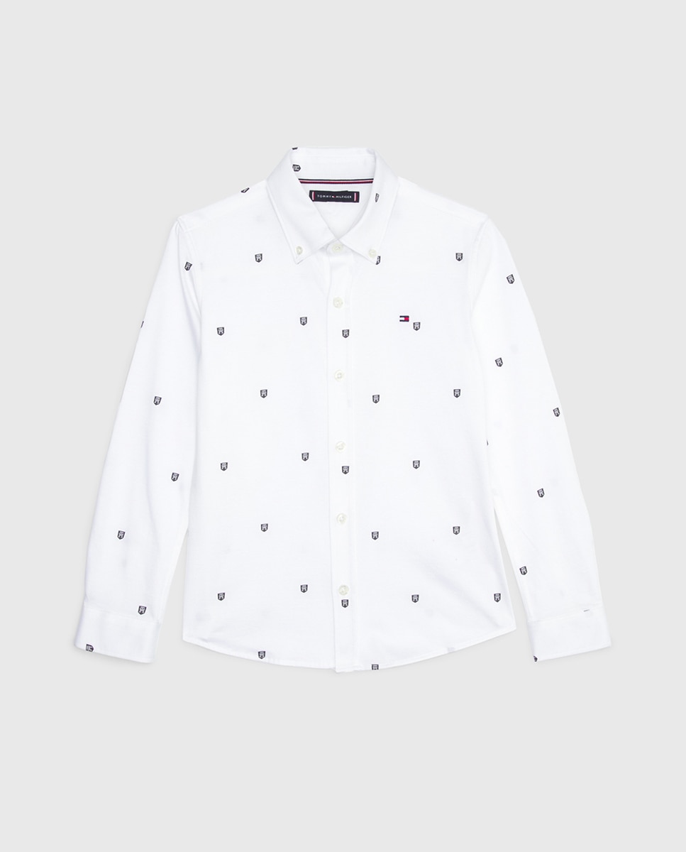 Imagen 0 de Camisa de bebé niño de manga larga estampada