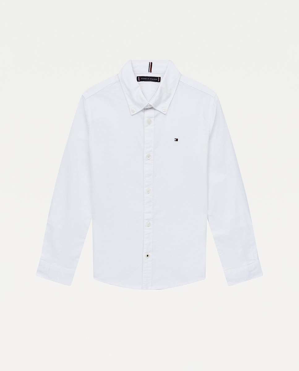 Imagen 0 de Camisa de bebé niño oxford con botones y manga larga