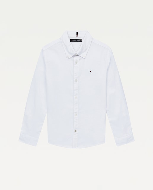 Imagen 0 de Camisa de bebé niño oxford con botones y manga larga