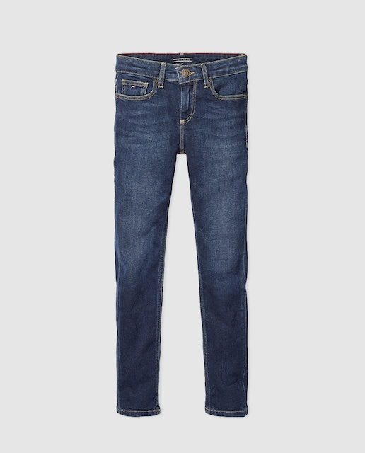 Imagen 0 de Pantalón vaquero de bebé niño Tommy Hilfiger en azul