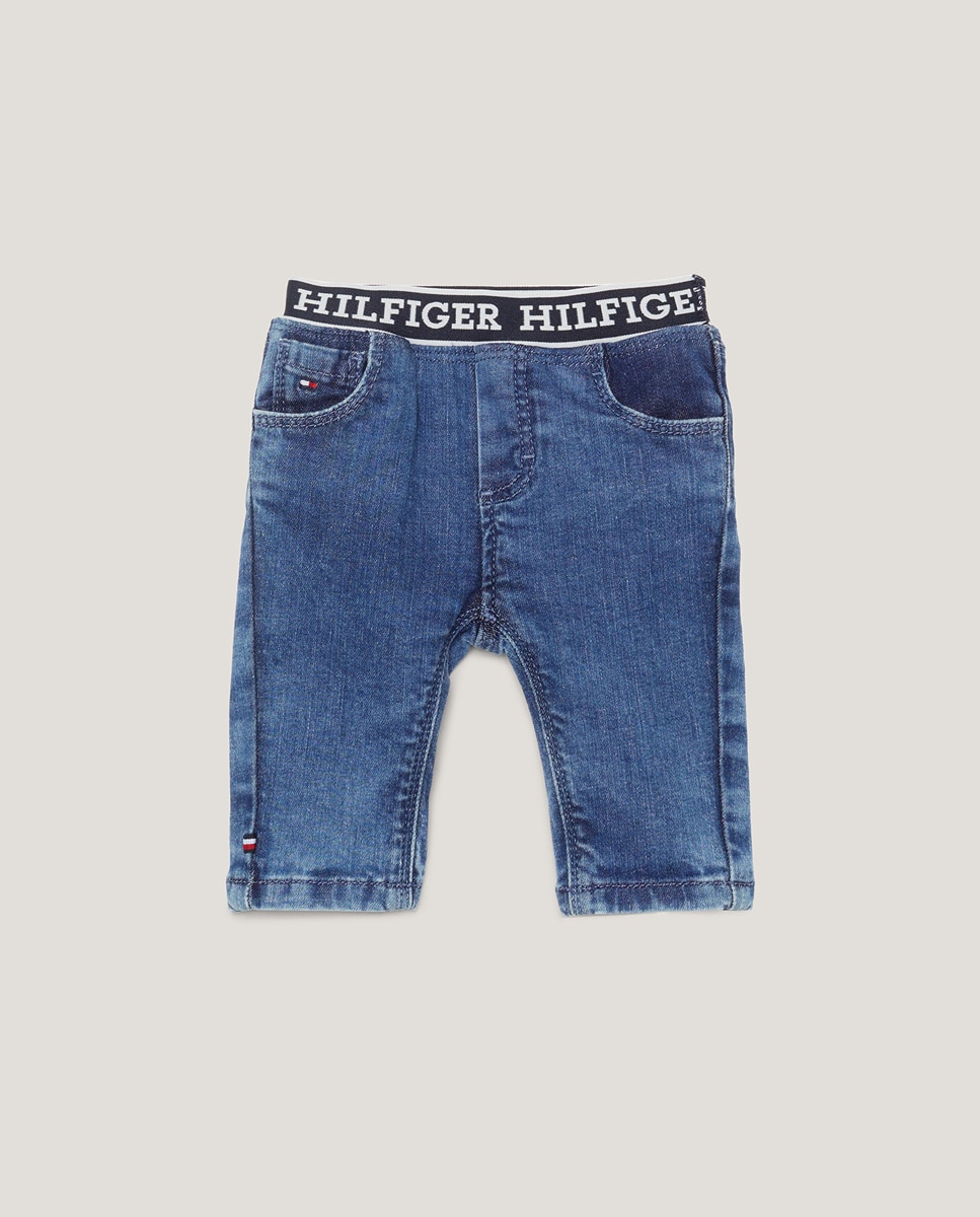 Imagen 0 de Pantalón vaquero de bebé niño corto monotype