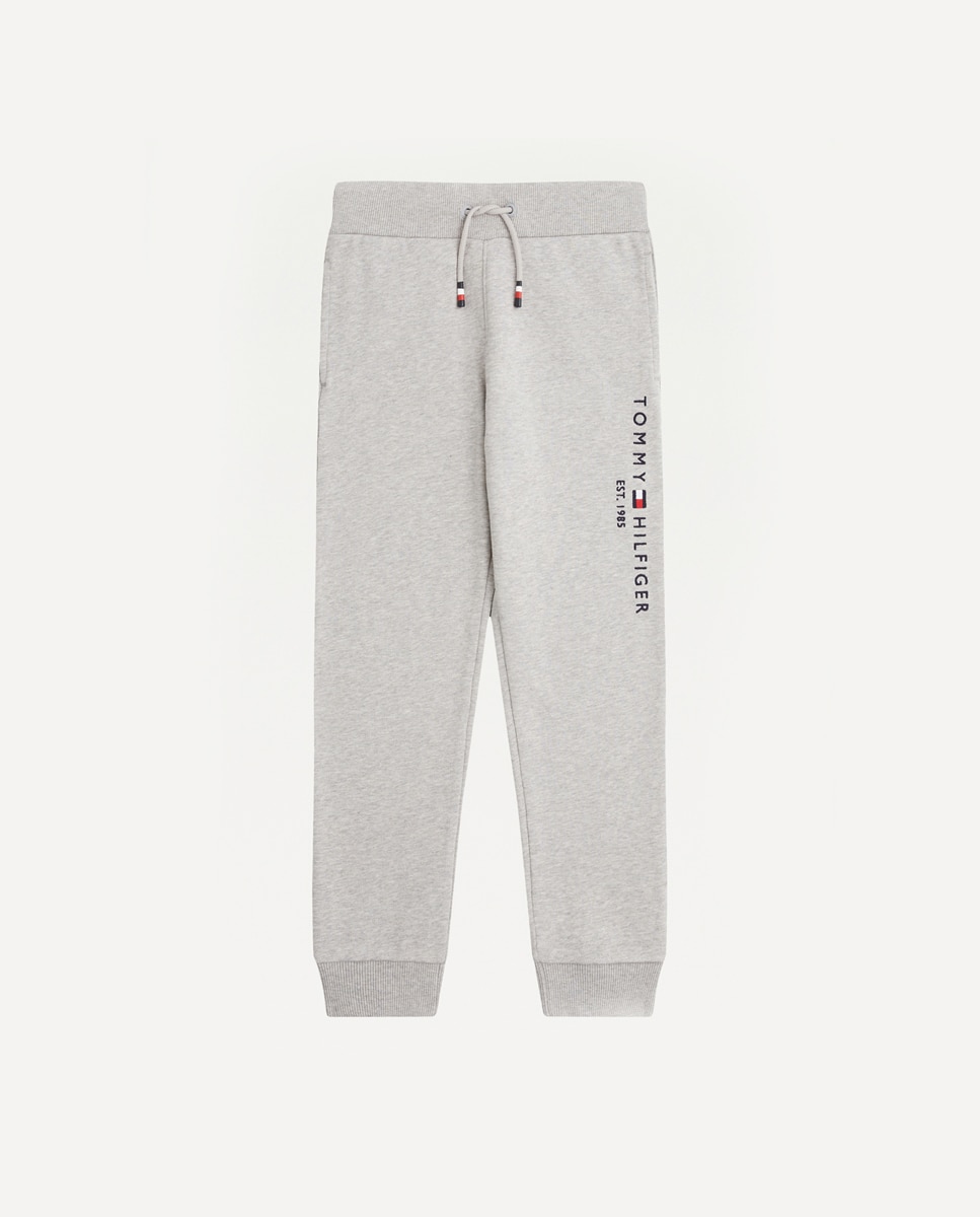 Imagen 0 de Pantalón deportivo de bebe niño en gris con logo bordado