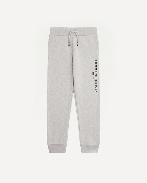 Imagen 0 de Pantalón deportivo de bebe niño en gris con logo bordado