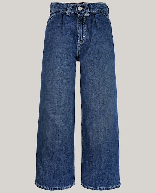 Imagen 0 de Pantalón vaquero de bebé niña tipo culotte