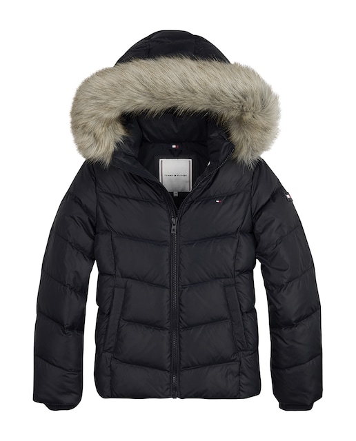 Imagen 0 de Parka acolchada de bebé niña con capucha