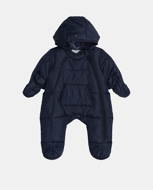Imagen 0 de Chaqueta acolchada de bebé niño con capucha y cremallera