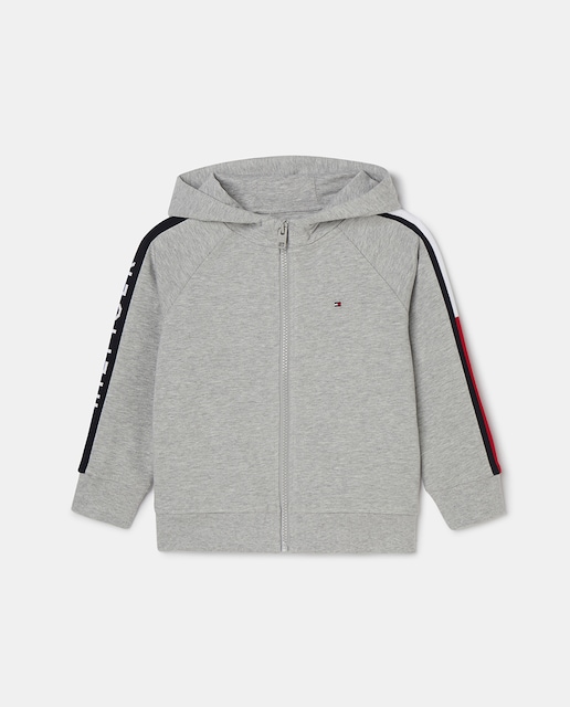 Imagen 0 de Sudadera de bebe niño Tommy Hilfiger con cierre de cremallera y capucha