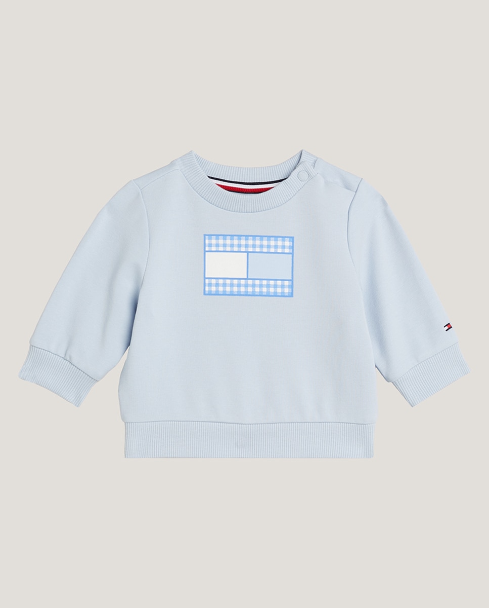 Imagen 0 de Sudadera de bebé niño manga larga y cuello redondo