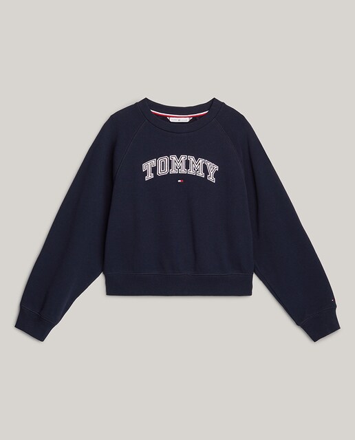 Imagen 0 de Sudadera de bebé niña cuello redondo y logo frontal