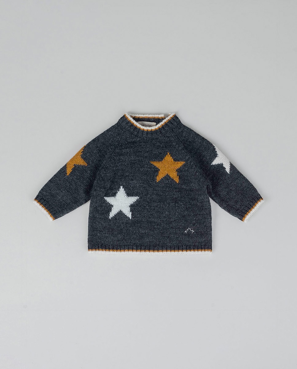 Imagen 0 de Jersey intarsia estrella contr